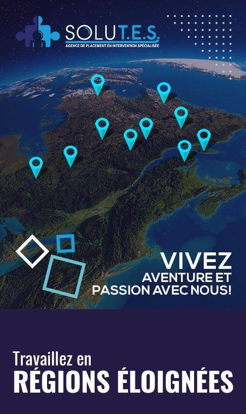 map régions éloignées du Québec